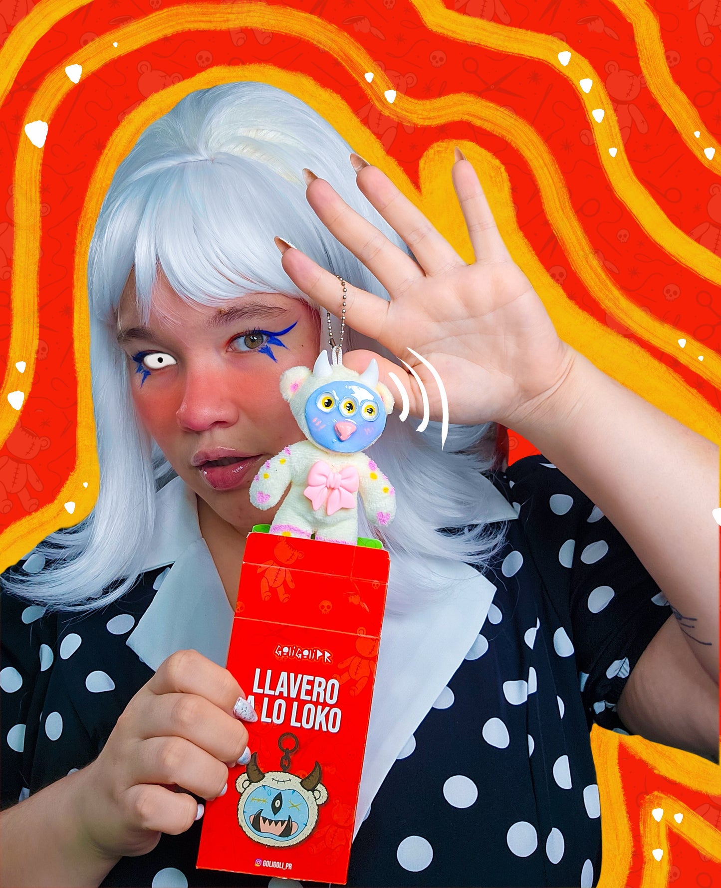 🧸Llavero a lo Loko