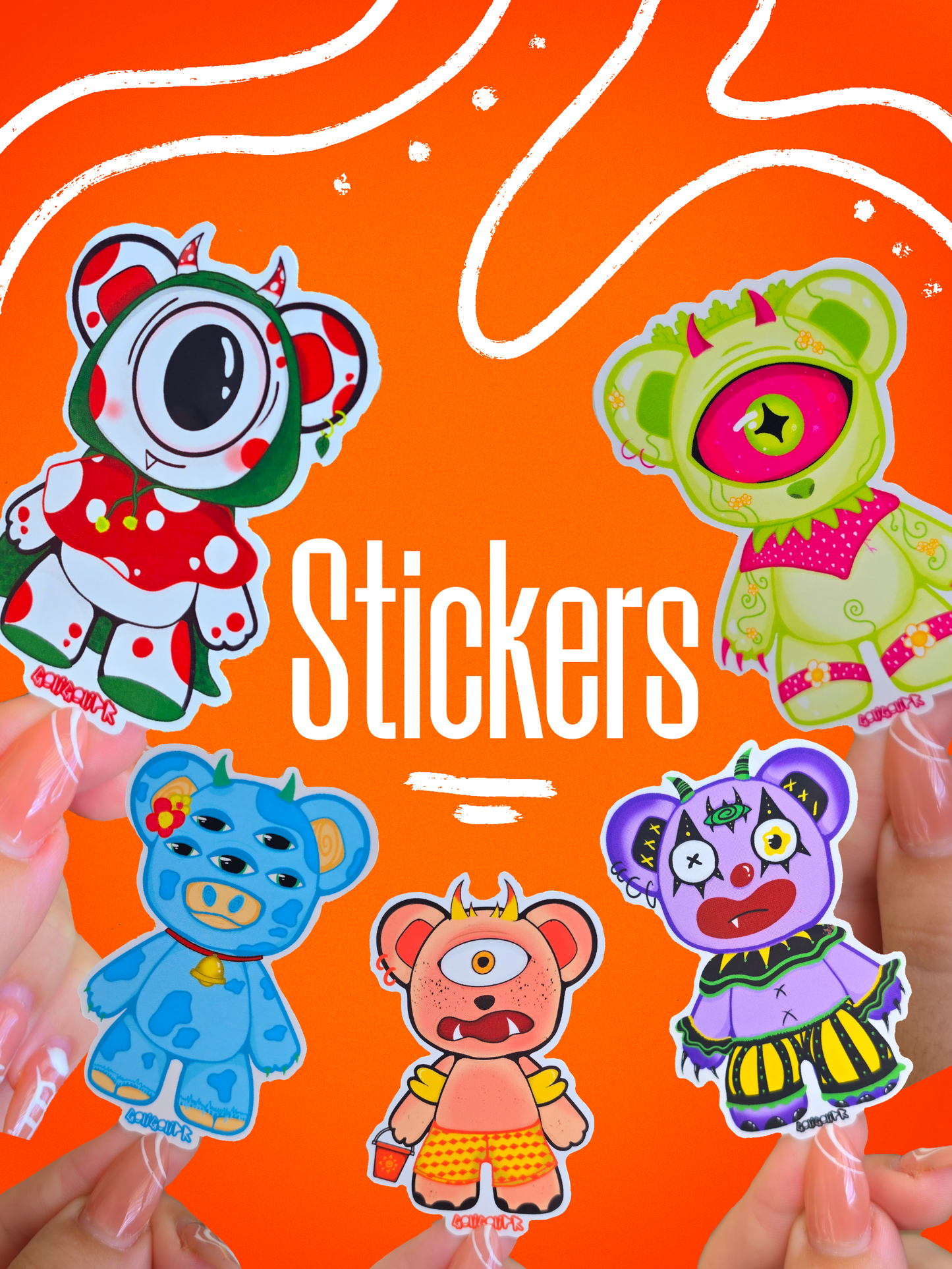 Plushies🧸stickers