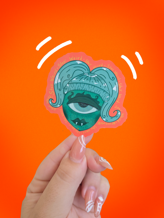 Stay Weird🍄 STICKER