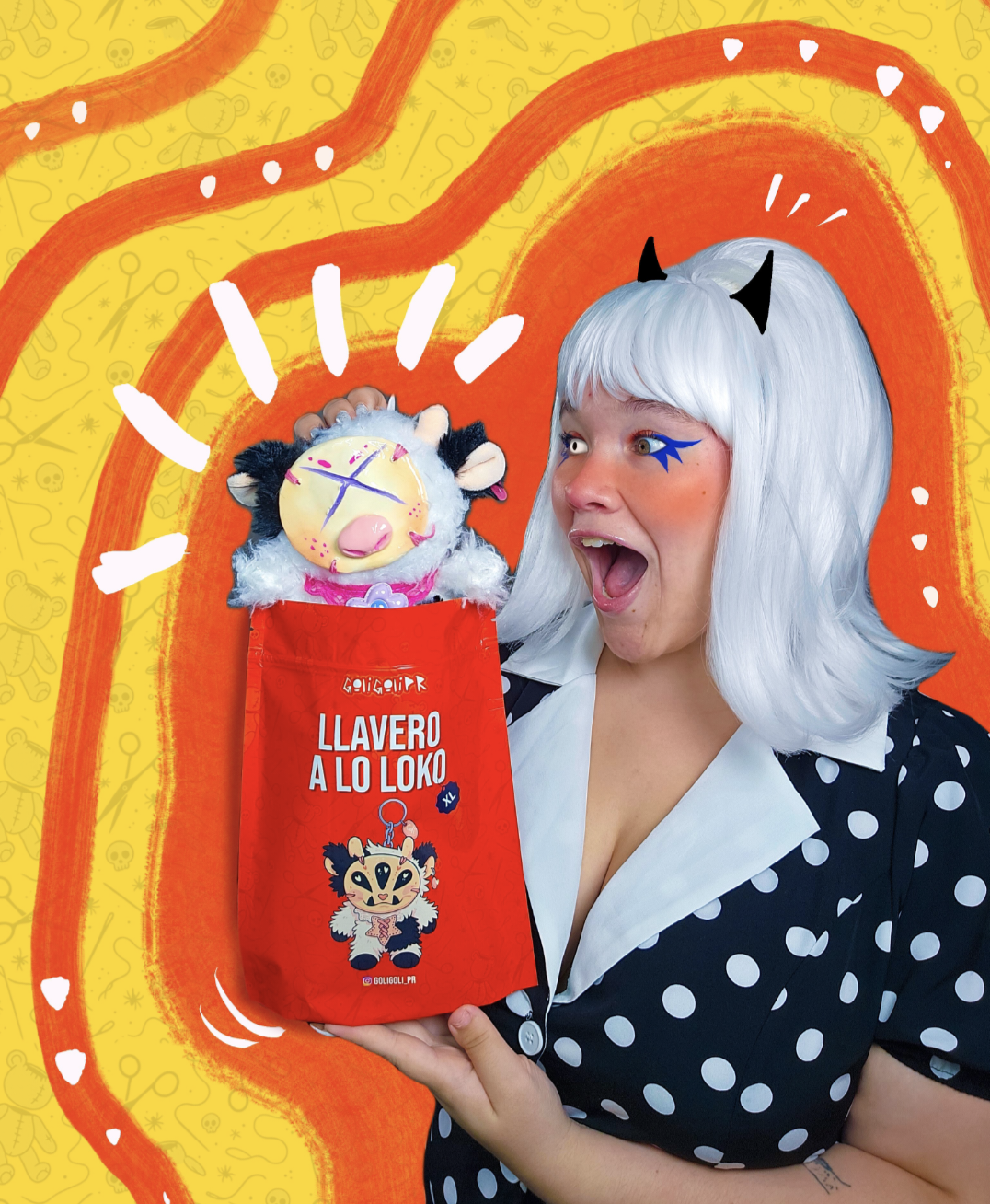 XL🧸 Llavero a lo Loko