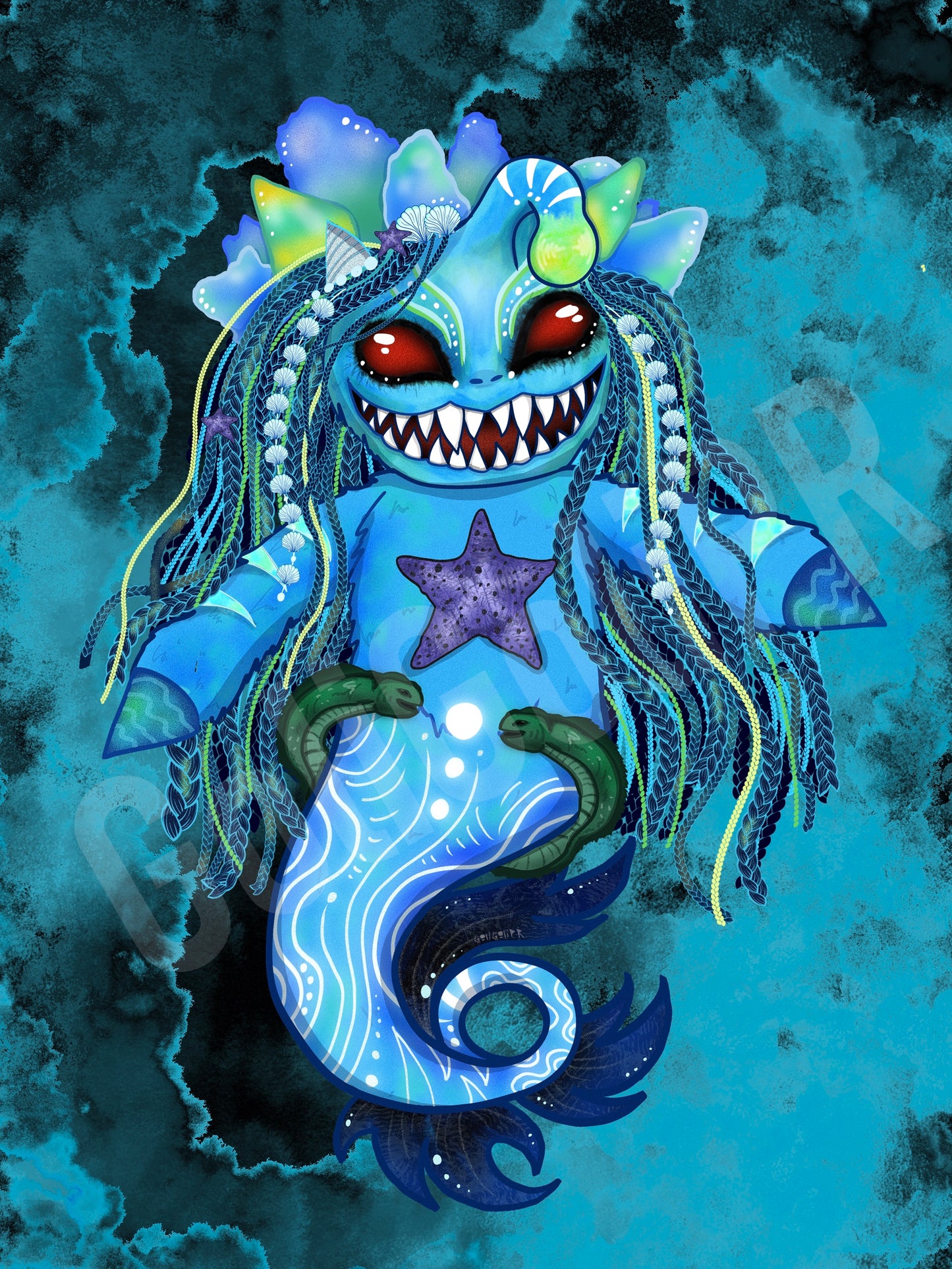 Reino Sumergido-Pagina de Sticker (Preventa)
